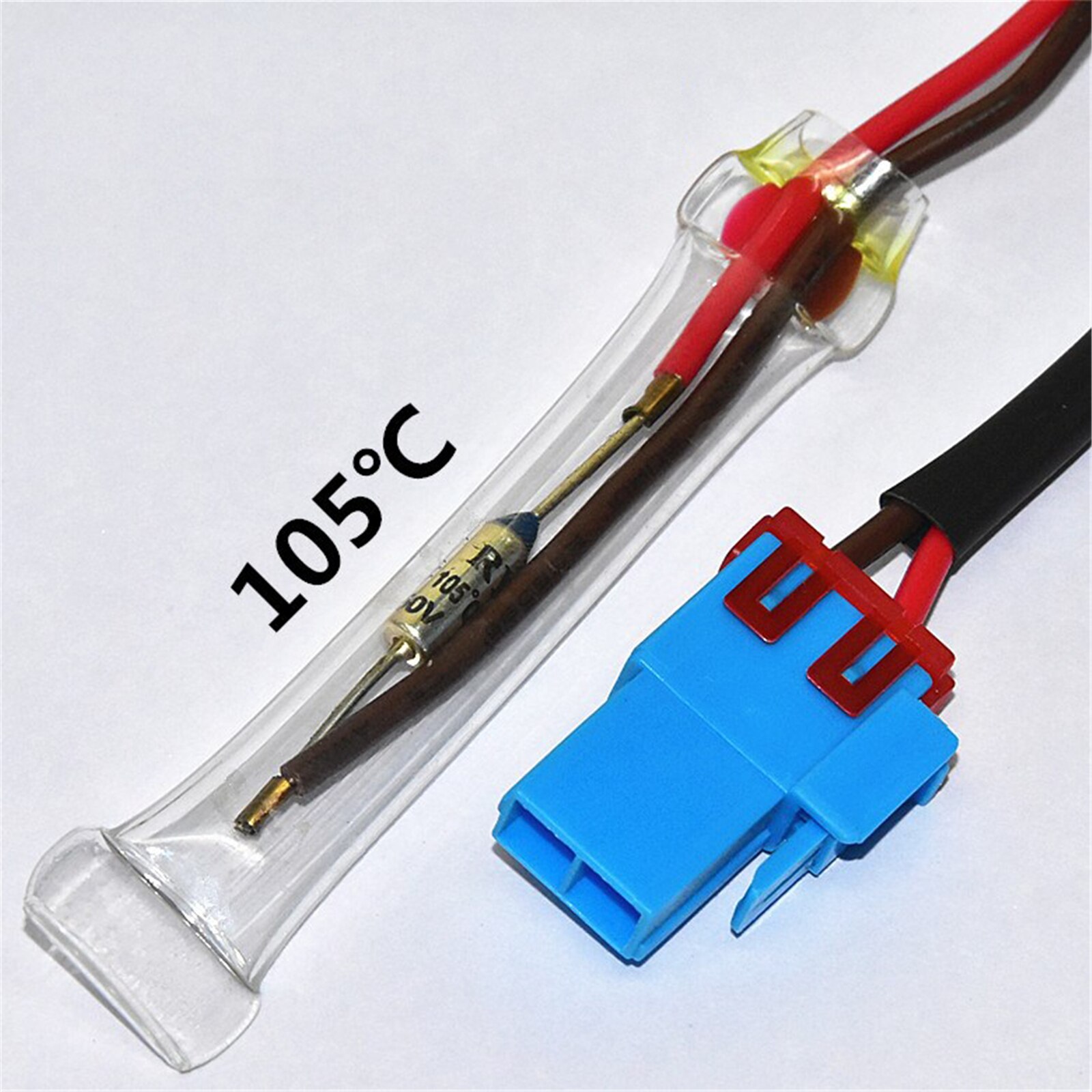 Thermal Fuse Defrost Sensor for Samsung Fridge Freezers Replacement Defrosting Temperature Fuse Refrigerator Accessories (Blue)