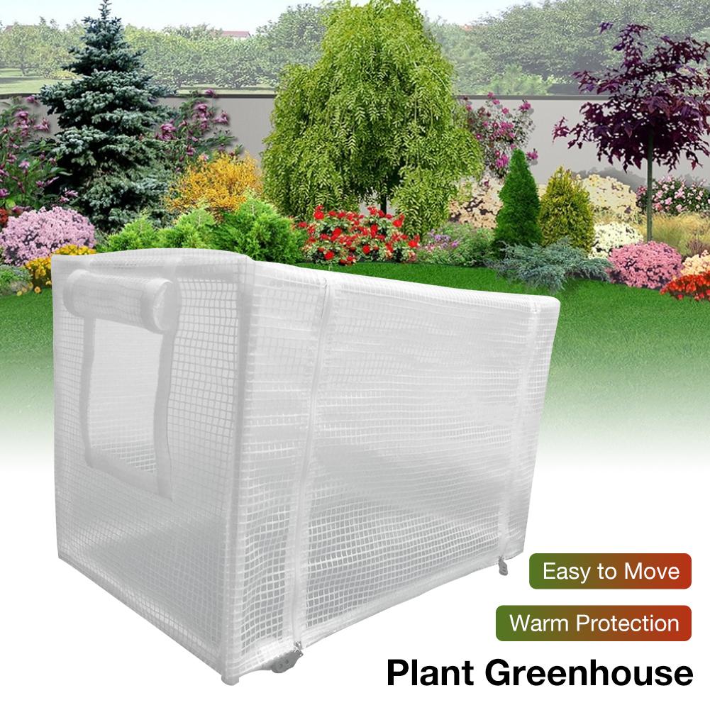 Plante varmt drivhus sukkulenter planteisolering beskyttende rum anti-myg telt til indendørs og udendørs brug