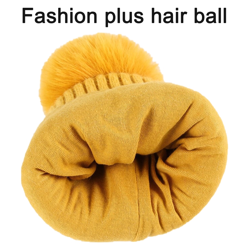X5QF-gorro tejido de punto para bebé, bufanda de dos piezas, gorros para niños, gorros cálidos con solapa para las orejas, protección para las orejas para niños
