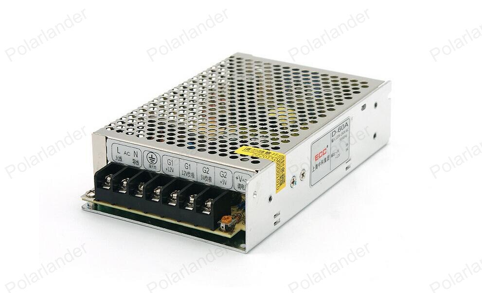 Secure simple operation AC/DC 12V 60A dual output power supply Lighting Transformer LED strip power supply Drive
