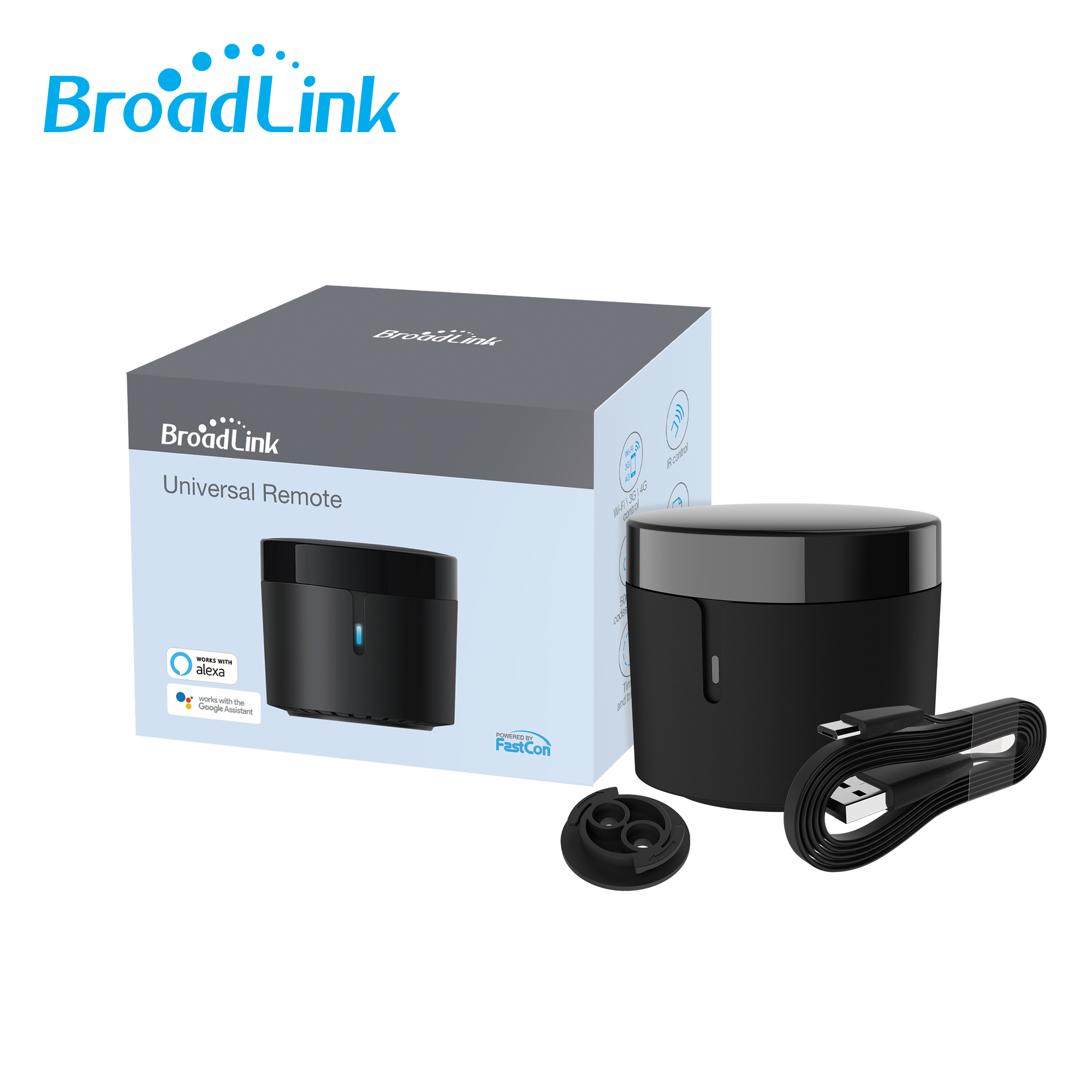 Broadlink  rm4 pro  rm4 mini  rm4c version wireless universal remote control hub with hts 2 temperature and humidity sensor smart home solution