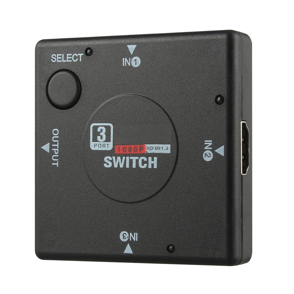 3 Schakelaar High Definition 3 Port Hdmi-Compatibel Switcher Hdmi-Compatibel Splitter Hdtv Hd Dvd 1080P Vedio adapter Geschikt ForPS3