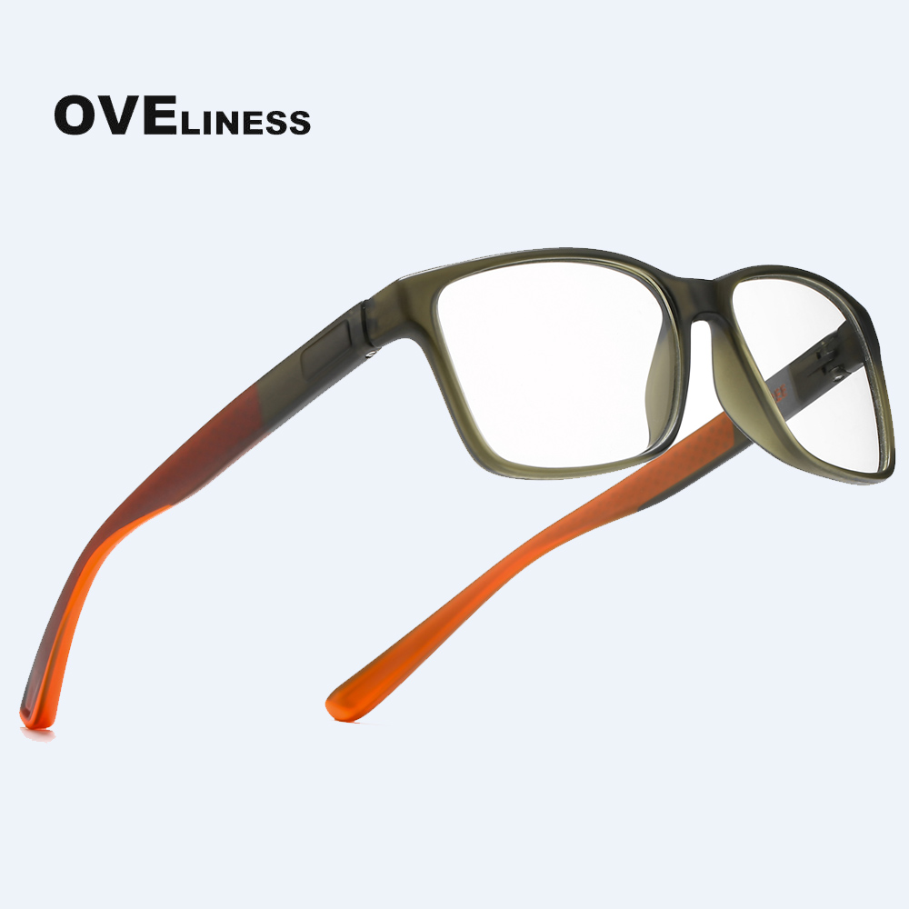 tr90 men's eyeglasses eye glasses frame men Optical Myopia Prescription Clear glasses male Full Spectacles eyewear frame