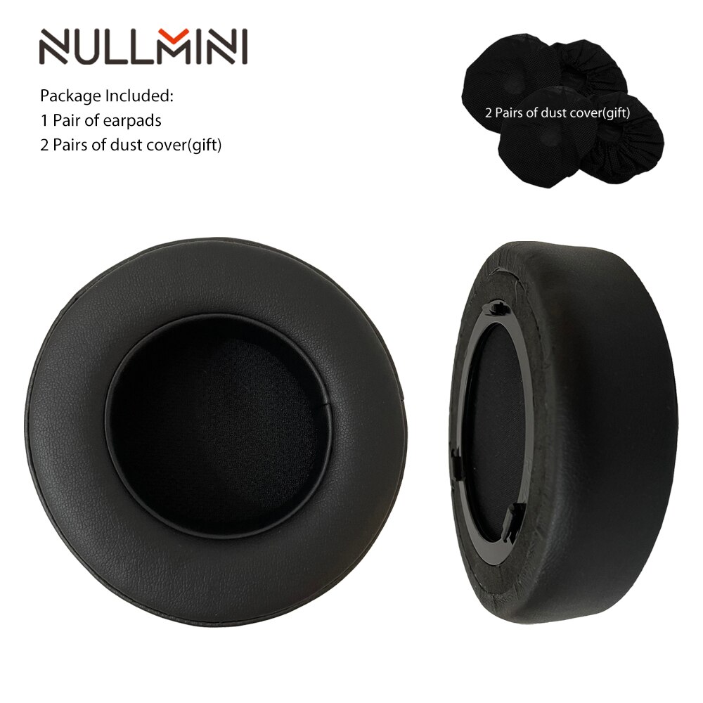 NullMini Replacement Earpads for CORSAIR VIRTUOSO RGB Wireless SE Headset Headphones Leather Sleeve Earphone Earmuff: Black