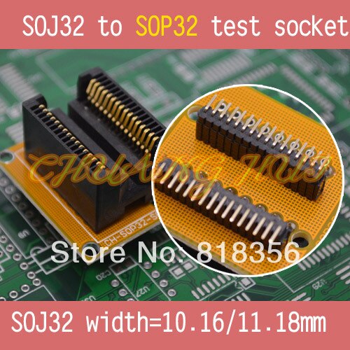 SOJ32 om SOP32 test socket SOJ32 IC SOCKET