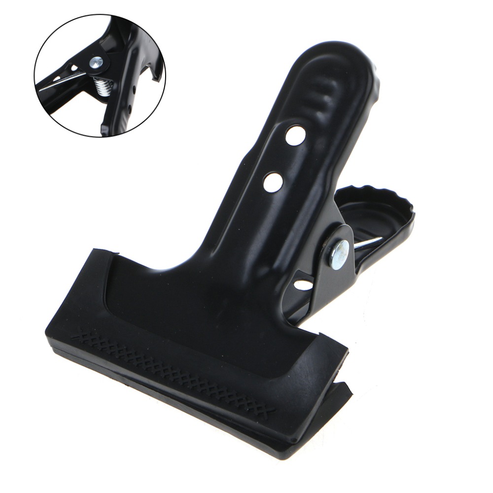 Photo Studio Photography Background Spring Clamp Strong Metal Rubber Coated Clip