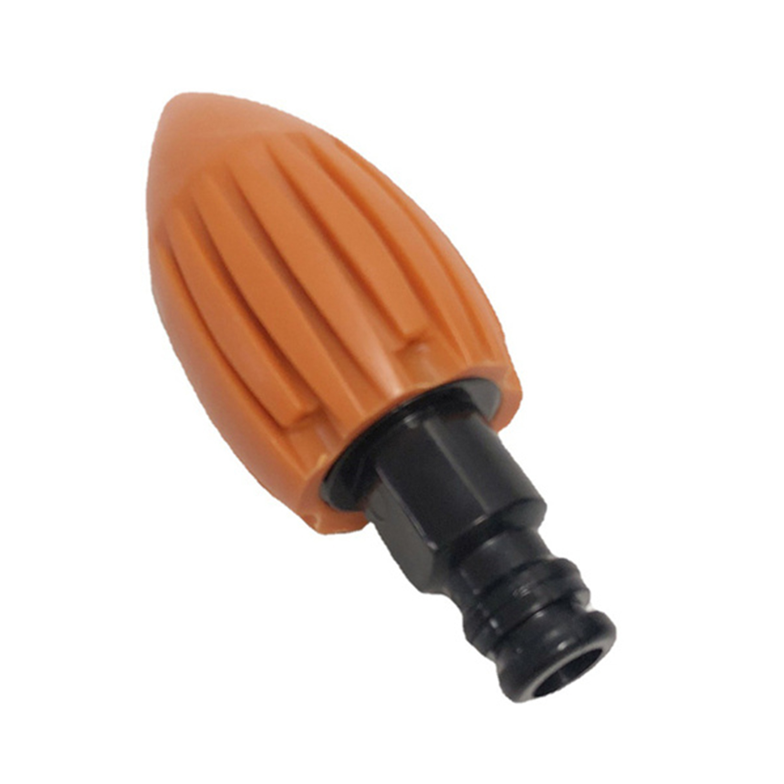 Pipe Cleaning Nozzle Water Raket Vorm Riool Baggeren Gereedschappen Snel Baggeren Pijp Hoge Waterdruk Schoonmaken Tool MAZI888: Oranje