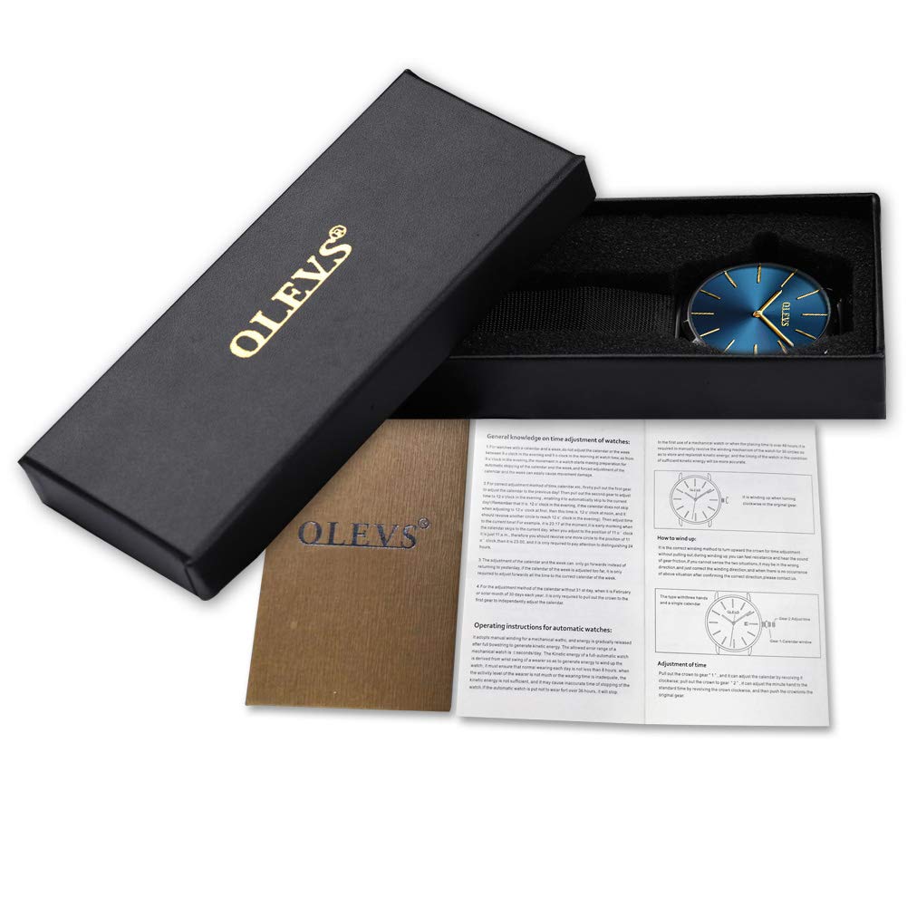 OLEVS Couple Watch Two-color Stainless Steel Strap Waterproof Quartz Watch His and Her Lovers A Couple Set2022