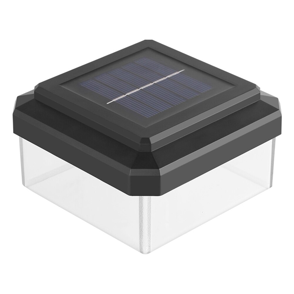 Solar Bollard Light Led Solar Stick Lights LED Solar Post Lamp Outdoor Column Head Light Garden Column Fence Landscape Lamp