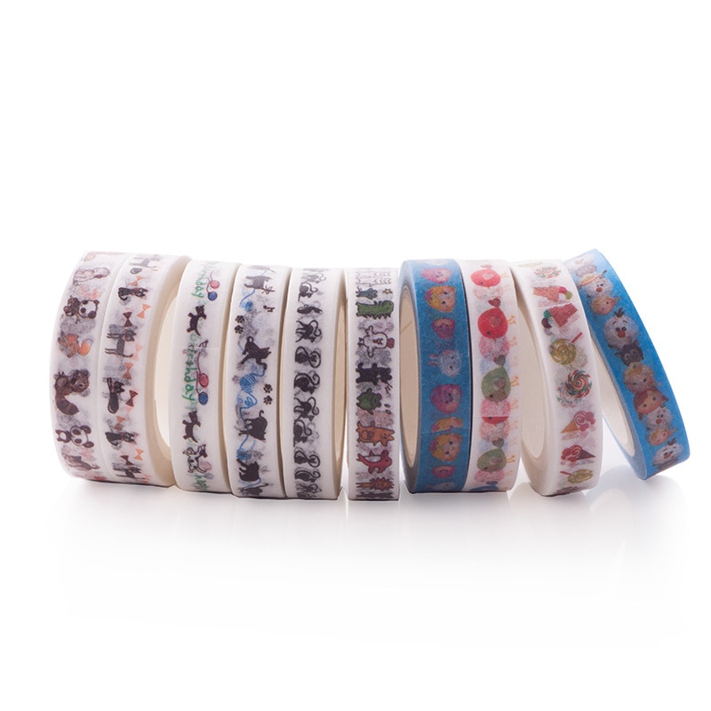 Black White Vintage Border Washi Tape Decor Masking Tape 5MM Wide Skinny Masking Washi Tape Scrapbooking Diary Paper Sticker