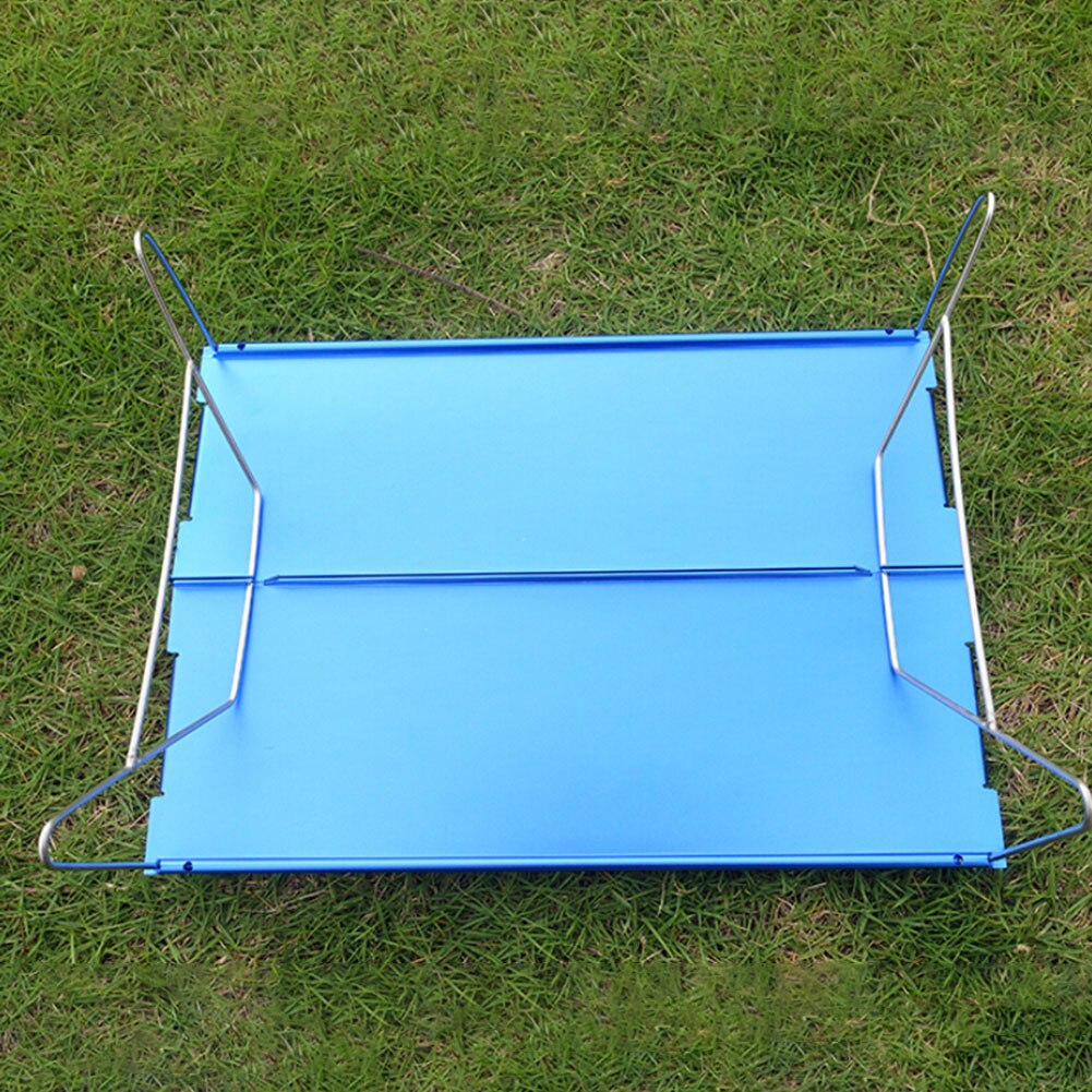 Mini Foldable Aluminium Alloy Table Desk Outdoor Garden Camping Hiking Picnic Tea Table Durable lightweight Desk