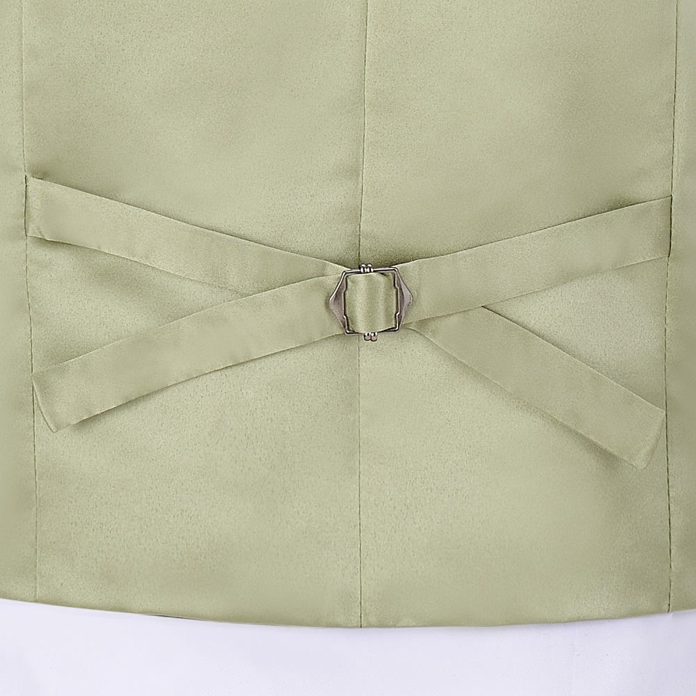 Herren Geschäft Armee GrüNe Weste Plaid Wolle einreiher Baumwolle Anzug Weste Weste Für Hochzeit Formale Weste Groomsmen