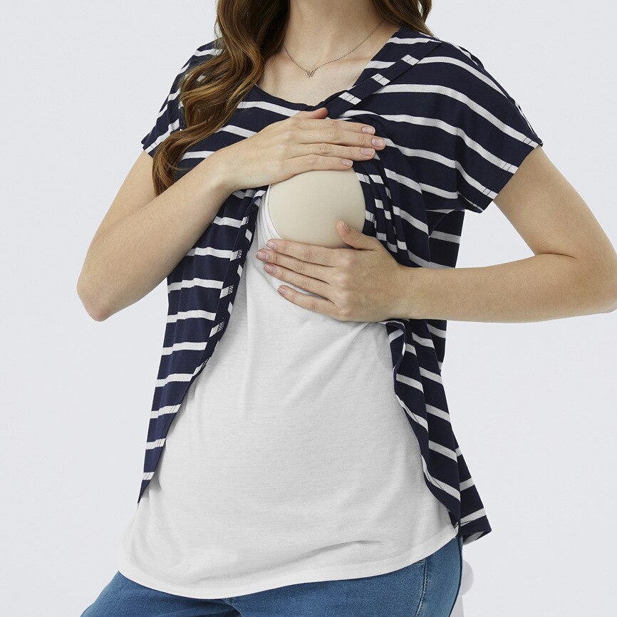 PARNIXS Winter vrouwen dikker moederschap kleding verpleging