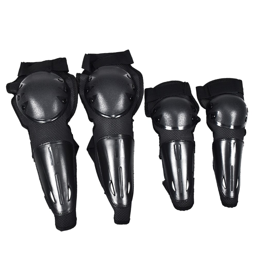 2 Pairs Motorfiets Motocross Bike Biker Elbow &amp; Kniebeschermers Beschermende Kleding