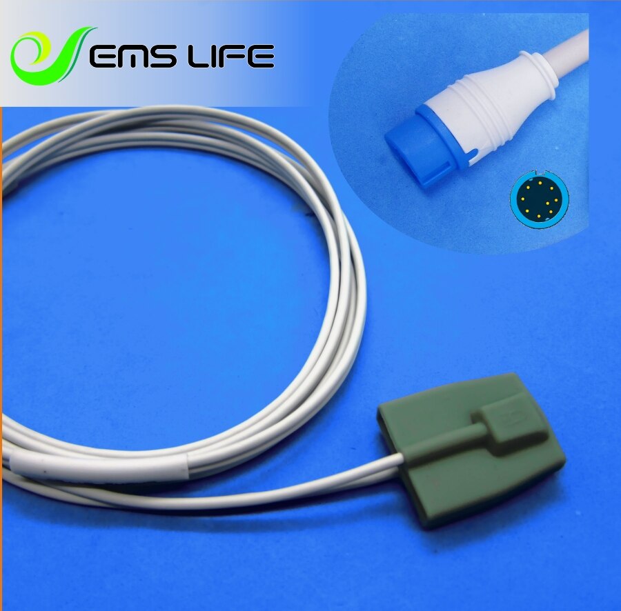 Short Calbe Neonate wrap SPO2 Sensor For biolight A8,A9 digital series: child Finger clip