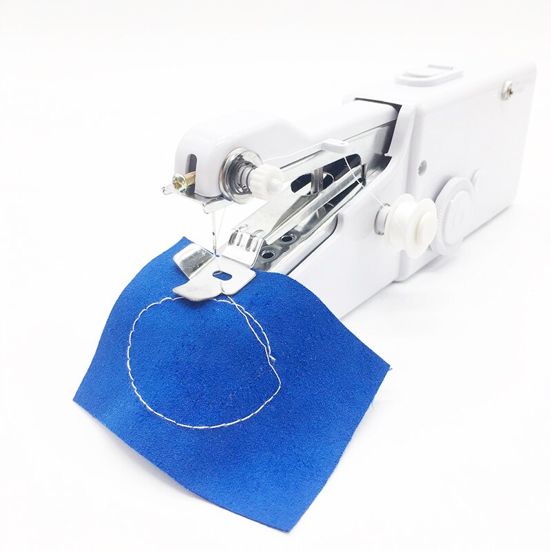 Draagbare Mini Hand Naaimachine Huishoudelijke Handheld Quicksewing Machine Elektrische Steek Handwerken Set Voor Diy Kleding Stitchin