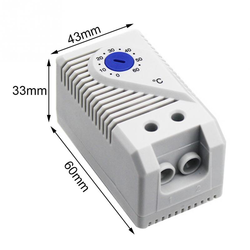 Easy Operation Mechanical Thermostat Measurement Home Switch Connect Heater Temperature Controller Compact Filter Fan Mini