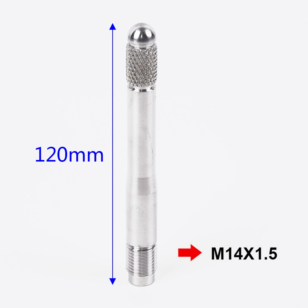 til mercedes gjengehjulbolt sølv 120mm m14 x 1.5 bolt henger styreverktøy