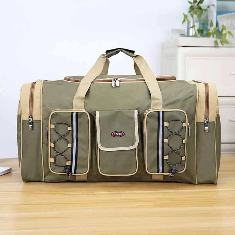 Grote Capaciteit Mannen Reistas Weekend Vrouwen Waterdichte Polyester Hand Bagage Grote Zak Mannelijke Reizen Duffle Zakken Verpakking cubes: B Travel bag