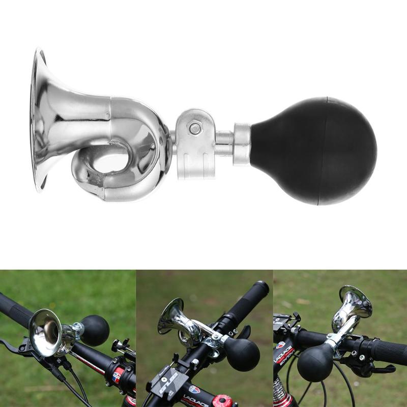 Bicycle Air Horn - 18cm Length - Loud Ring - Aluminum Alloy & Plastic - Cycling Accessory