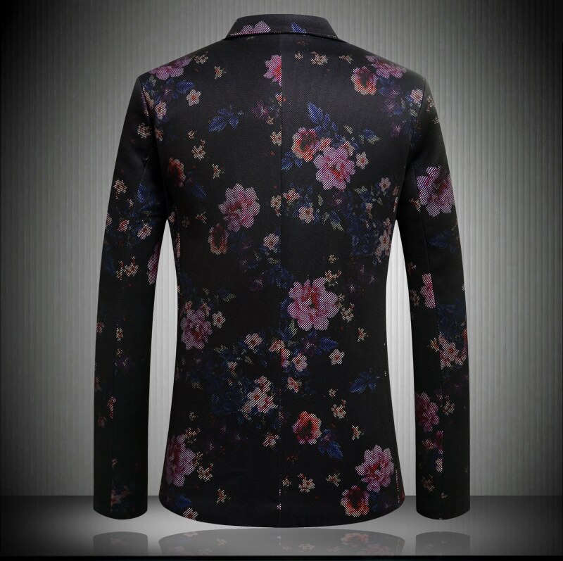 Batmo bedrukte casual blazers voor heren, bedrukte herenjassen, pakken voor heren, plus-size m -4xl 888