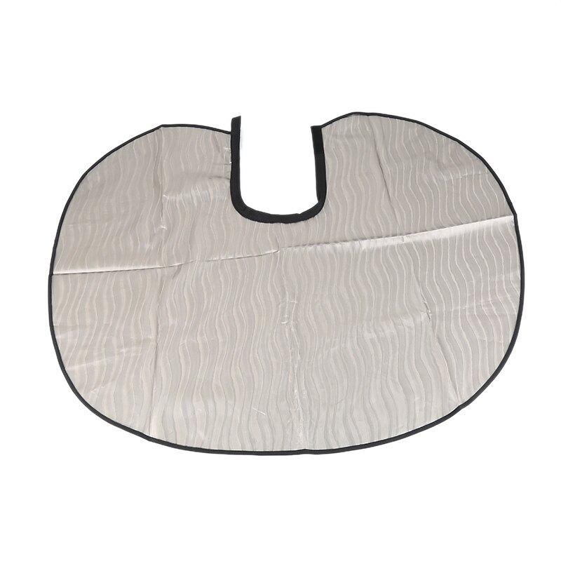 1PC Shawl Perming Dyeing Transparent PVC Waterproof Anti-static Cape Adjustable Neck Closure Folding Cape Haircut Styling Tool