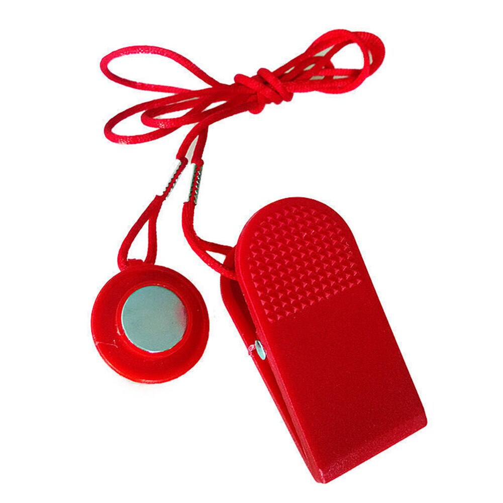 Con imán cinta de correr llave de seguridad máquina de correr para gimnasio piezas de repuesto ABS equipo de Fitness interruptor de bloqueo portátil