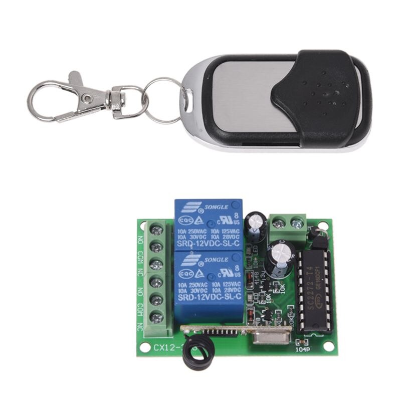 Universal Gate Garage Opener Remote Control + Transmitter: Default Title