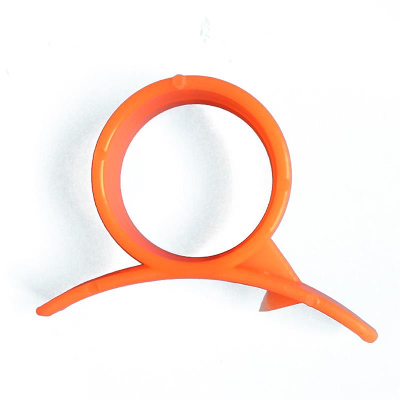 1Pcs Oranje Peeler Snoeier Vinger Type Open Sinaasappelschil Oranje Apparaat Fruit Stripper Opener Citrus Mes Keuken Gadgets tool