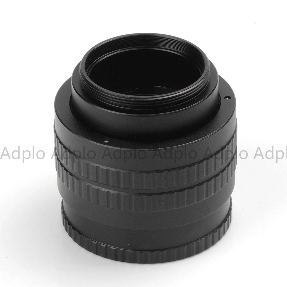 ADPLO 35mm to 90mm M42 Lens Adjustable Focusing Helicoid Macro Tube Adapter Suit For M42 or C Mount Lens to NEX camera