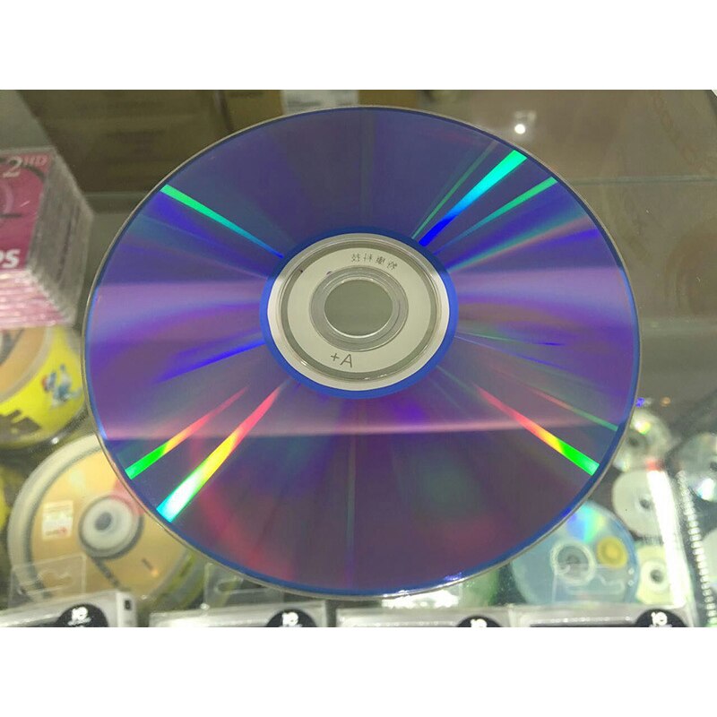 50pcs DVD Drives Blank DVD-R CD Disks 4.7GB 16X Bluray Recordable Media Compact Write Once Data Storage Empty DVD Discs