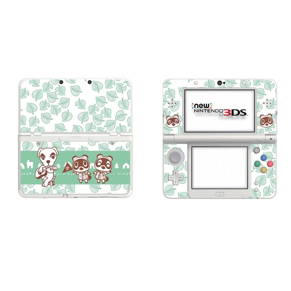 Pegatina de Animal Crossing de cobertura completa para la piel, pegatina Original 3DS para pegatinas protectoras de vinilo 3DS antiguas: O3DS0201