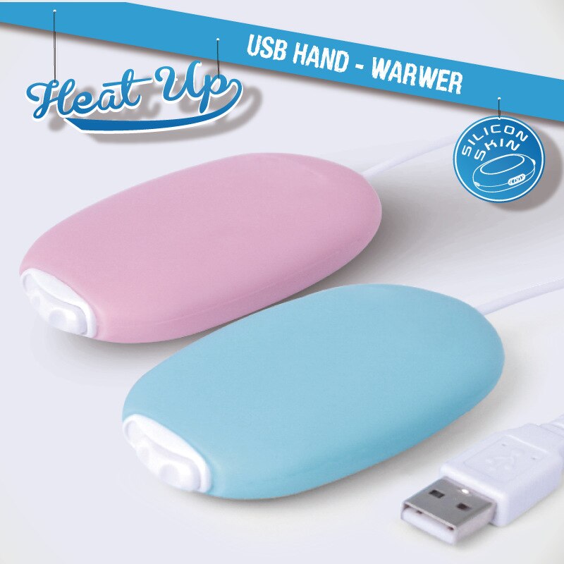 Hand Warmers USB Plug and Play Electric Heat Hands Warmer with/without Plush Cover I88