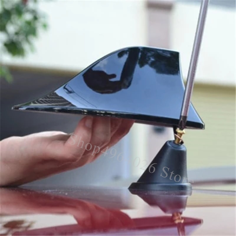 Para Peugeot 307, 206, 308, 407, 207, 3008, 508, 406, 3008 cc sw antenas de señal de coche alerón con forma de aleta de tiburón Accesorios Estilo