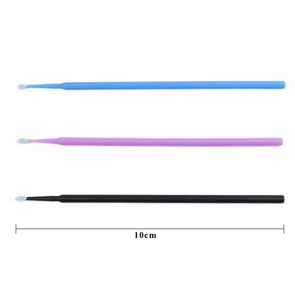 Disposable MicroBrush Eyelashes Extension Individual Lash Removing Swab Micro Brush For Eyelash Extension Tools