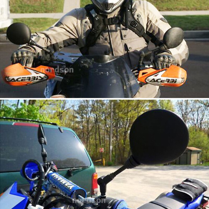 Achteruitkijkspiegel, paar 8mm 10mm universele motor scooter motorfiets