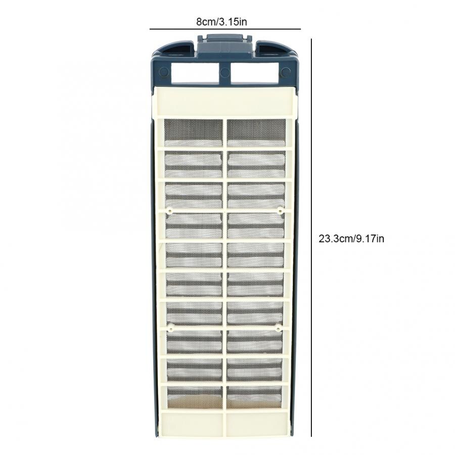 2 stk vaskemaskine filter vaskemaskine erstatning plast filter mesh til samsung vaskemaskine xqb 52-28ds xqb 45-l61