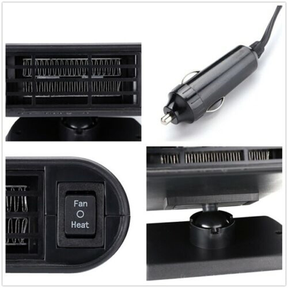 12V 150W Universal Car Heater Car Interior Heating Accessories Fan Heater Window Mist Remover Windscreen Demister Defroster