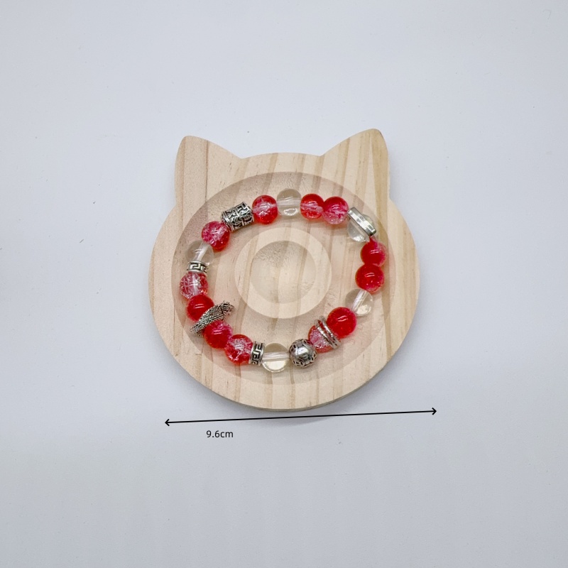 Naturlig træplade plade perlebakke smykker måleværktøj håndværk armbåndsstativ butik displayplade til bord perlearbejde tr: Grøn