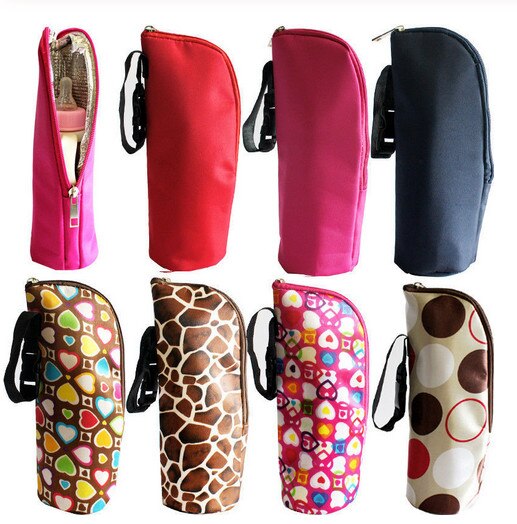 Functional Thermal Portable Baby Feeding Bottle Warmers Insulation Tote Stroller Hang Bags