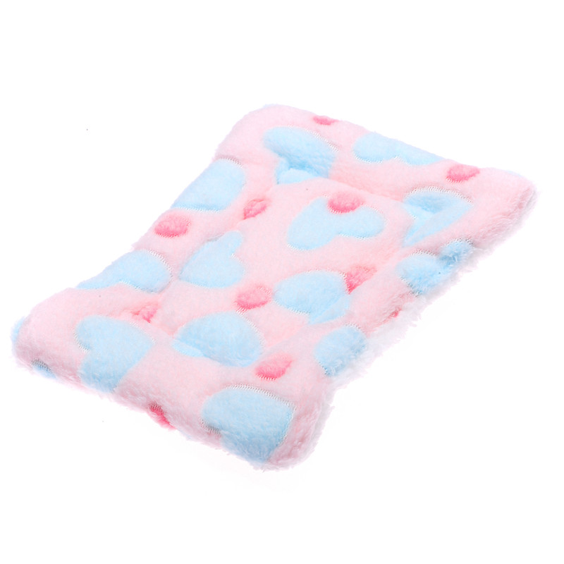 Nest Accessoires Klein Dier Chinchilla Kussen Eekhoorn Egel Zacht Tapijt Bed Mat Cavia Hamster Bed Huis Nest Kooi: 4XL / Roze