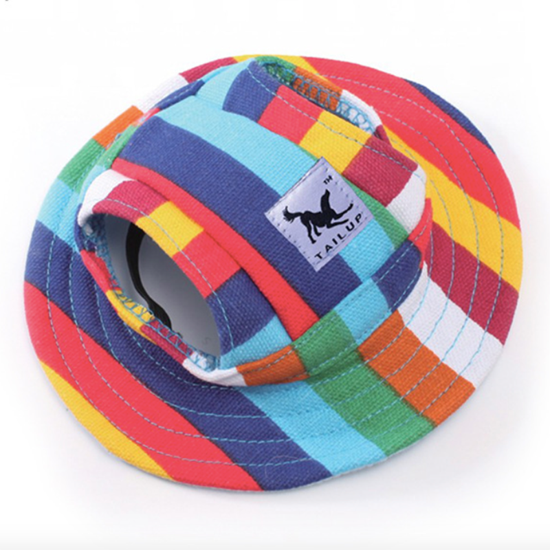 Hond Cap Tailup Zomer Doek Mesh Ademend Huisdier Zonnehoed Canvas Voor Kleine Hond Huisdier Producten