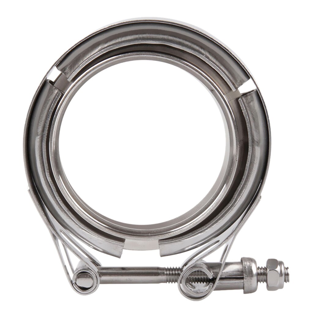 Stainless Steel V Band Downpipe Flange Clamp Turbo Exhaust Downpipe