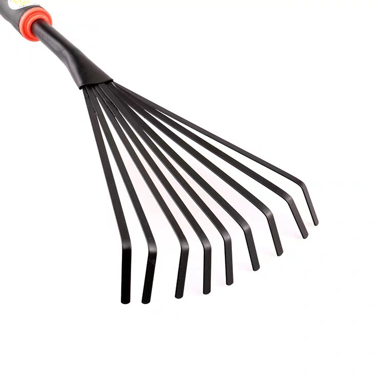 SHGO -Flat Soil Rake Soil Hoe Flower Soil Rake Gra... – Grandado