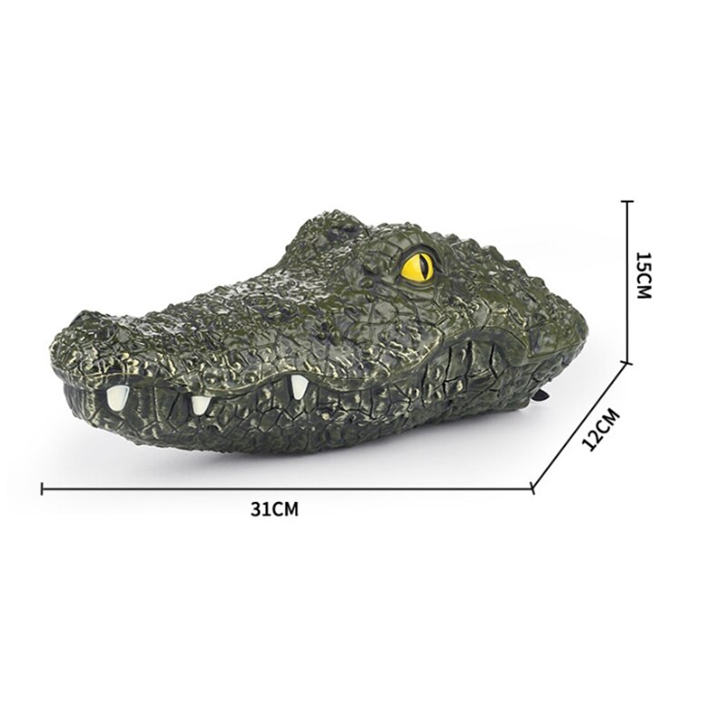 Elektrische Krokodil Hoofd Racing Boot Speelgoed, Controle Elektrische Racing Boot Met Simulatie Krokodil Hoofd Spoof Speelgoed