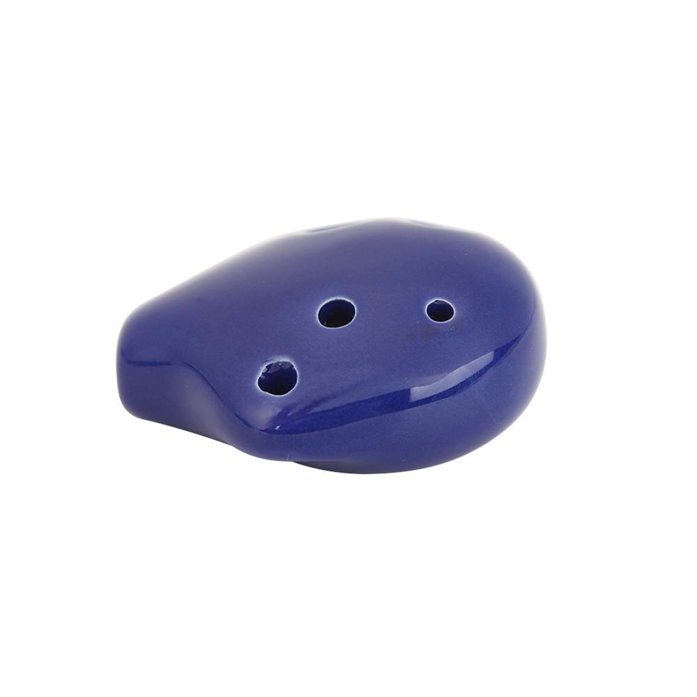 6 trous céramique flûte Soprano C céramique Flauta Ocarina du temps Mini flûte enfant jouet Instruments de musique musique partition corde suspendue