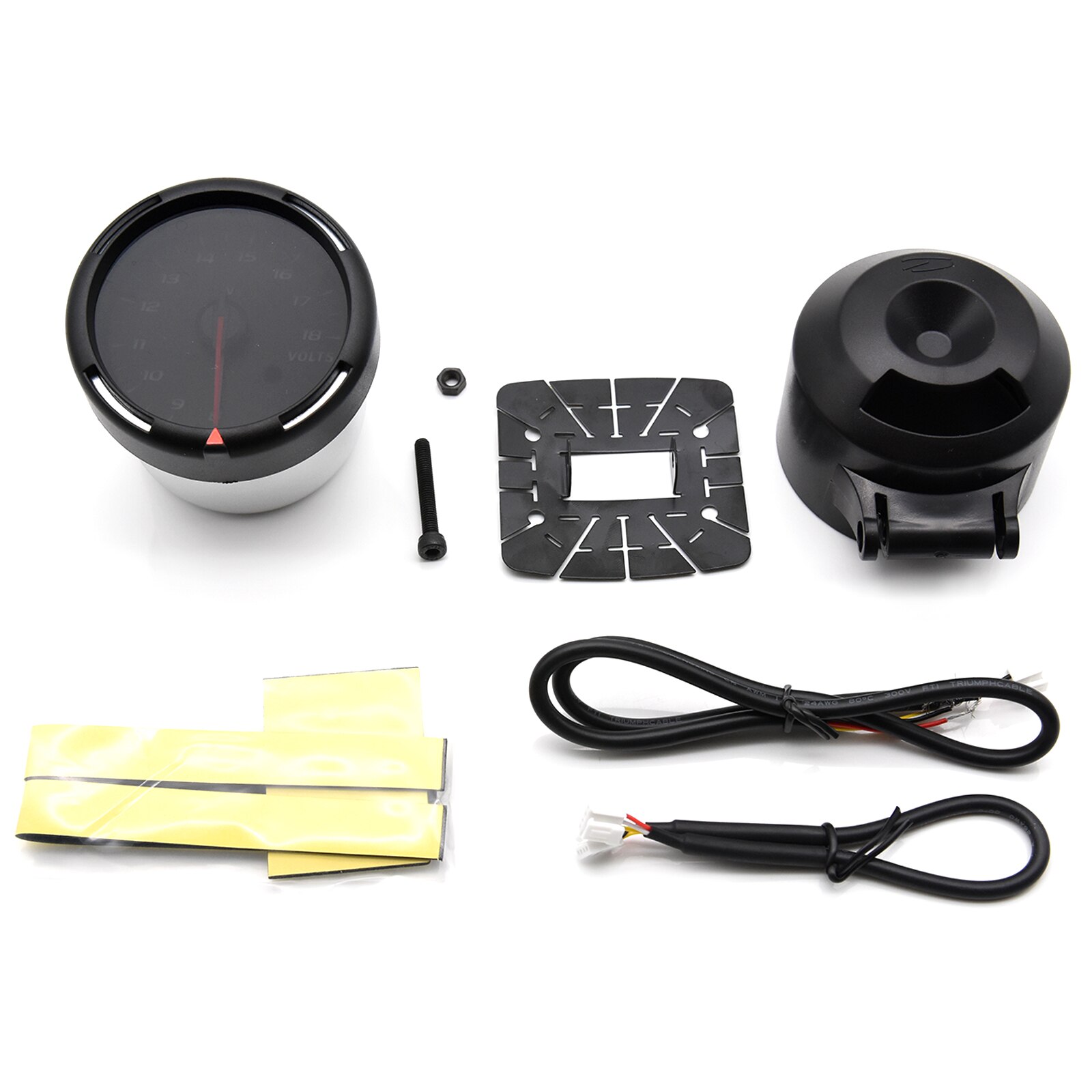 Medidor de presión Turbo para coche, tacómetro de 60mm, temperatura del agua, presión de aceite, Rpm, 64 colores