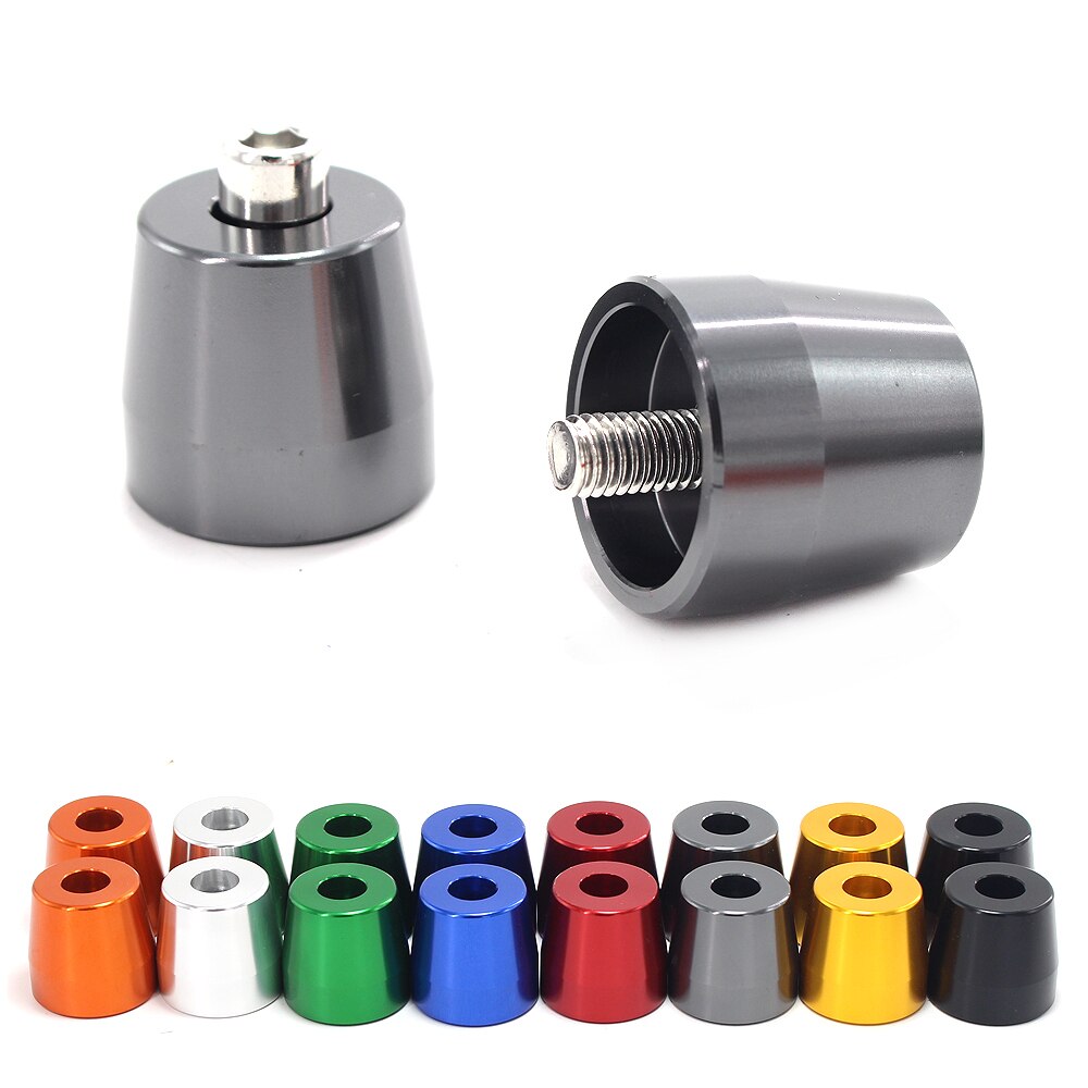 Empuñaduras de manillar para motocicleta KAWASAKI ER6N, ER6F, Z250, Z300, Z650, Z750, Z800, Z900, Z1000, extremos de barra, tapa deslizante, accesorios CNC