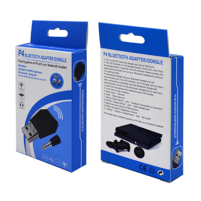 Adaptateur USB transmetteur Bluetooth pour PS4 Bluetooth 4.0 casques récepteur casque Dongle Mini