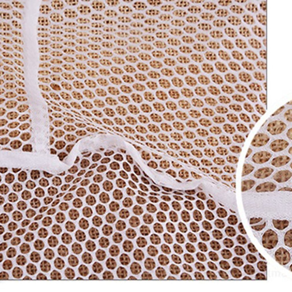 Laundry Mesh Bags Drawstring Net Laundry Saver Mesh Washing Pouch Strong Washing Machine Thicken Net Bag